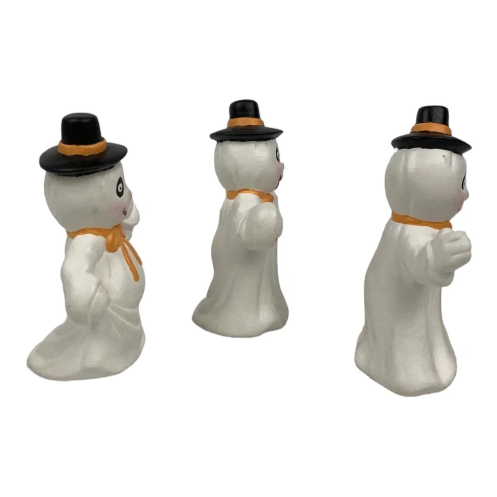 VTG Halloween Set 3 Hand Painted 4